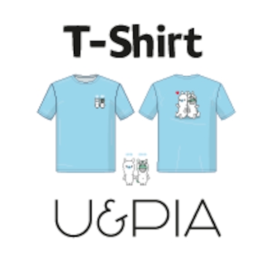Piapaka X Chibi-Dino Blue T-Shirt