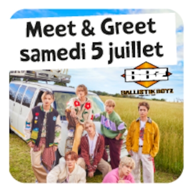 BALLISTIK BOYZ - Meet & Greet - Saturday