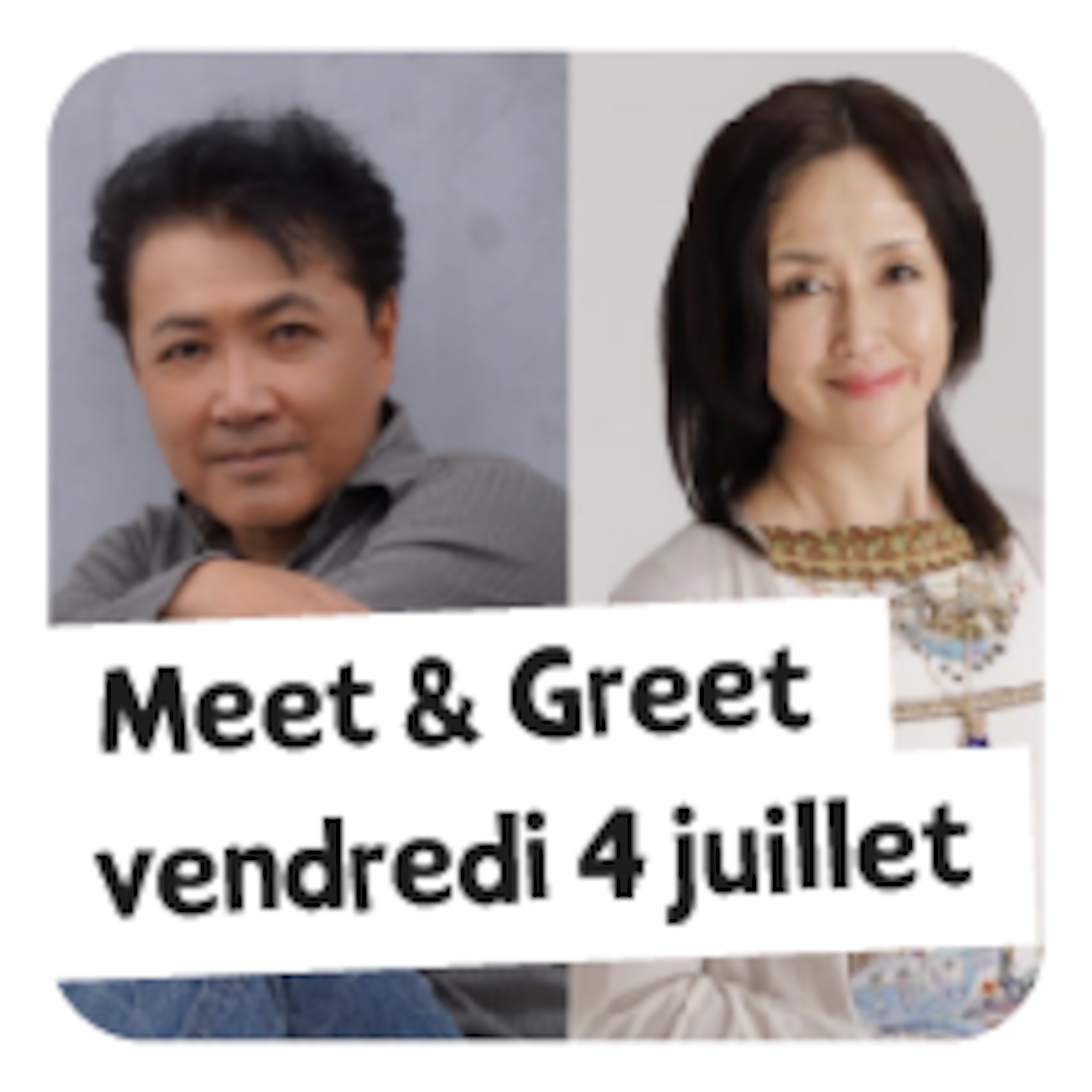 Hiroshi Watari et Makoto Sumikawa - Meet & Greet - Vendredi