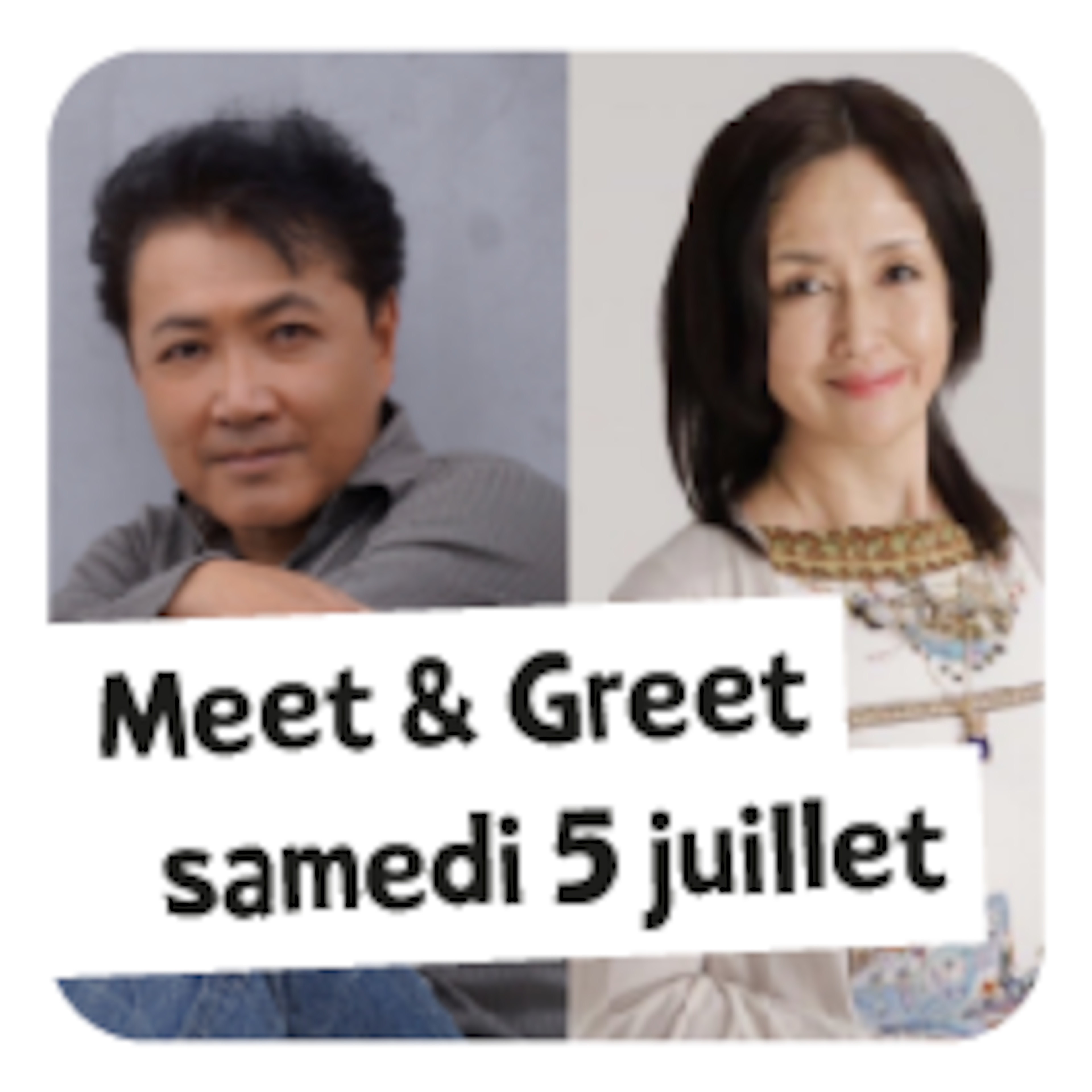 Hiroshi Watari et Makoto Sumikawa - Meet & Greet - Samedi