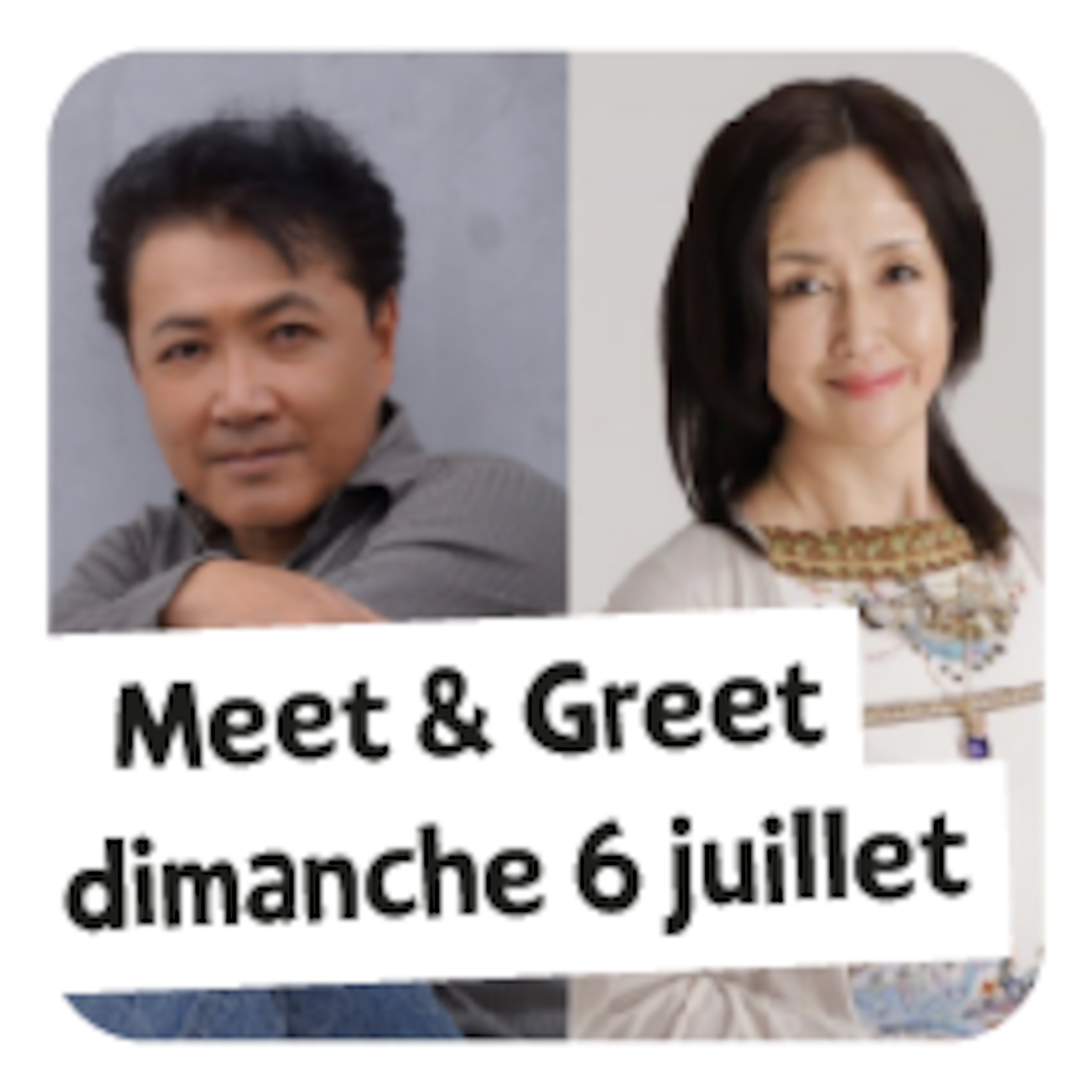 Hiroshi Watari et Makoto Sumikawa - Meet & Greet - Dimanche