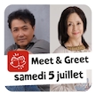 Hiroshi Watari et Makoto Sumikawa - Meet & Greet - Saturday