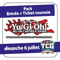 Pack Dimanche + Tournoi Yu-Gi-Oh!