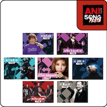 Set of 7 Anisong Festa 2026 postcards