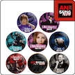 Set of 8 Anisong Festa badges
